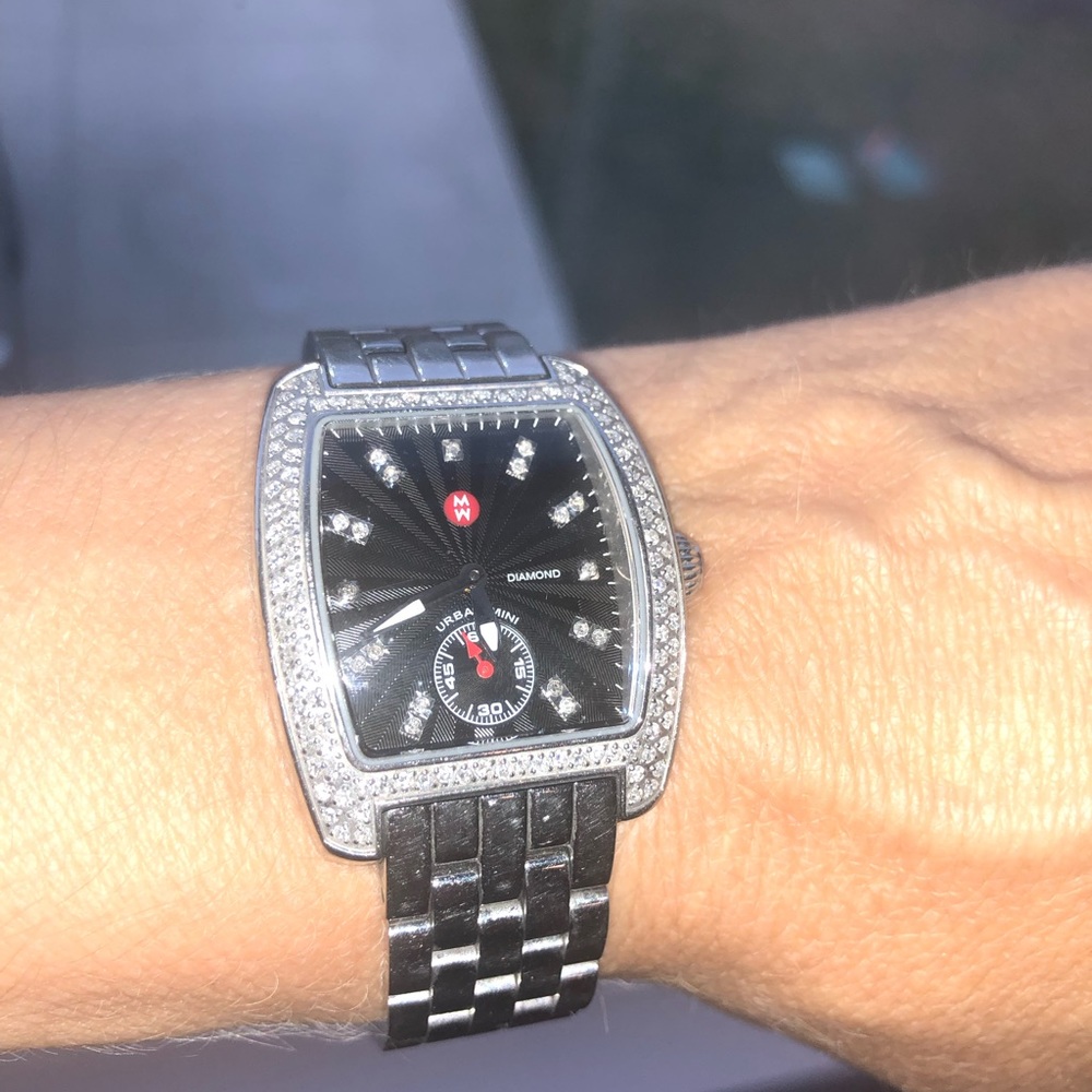 Michele women’s watch diamond Urban Mini